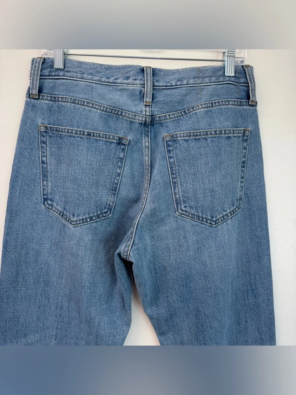 J. Crew Mid-rise Straight-Leg Elise Wash Jeans Size 26